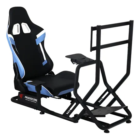 Cockpit Kaito Supersport - Estação Completa Premium G27/g29 Preto