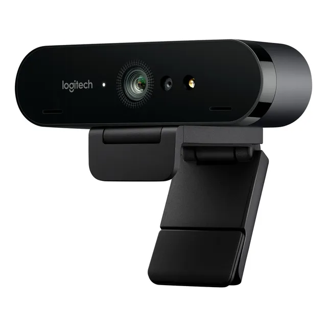 Webcam Logitech Brio 4k Hd Pro Video Colaboracion Color Negro