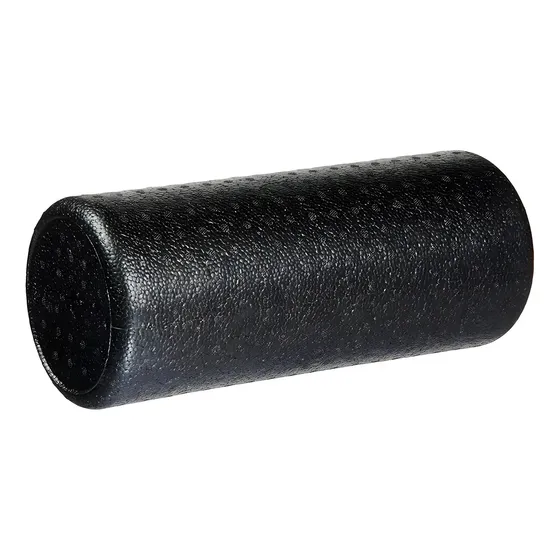 Rolo De Massagem Foam Roller 30cm Liberação Miofascial Eva Cor Preto