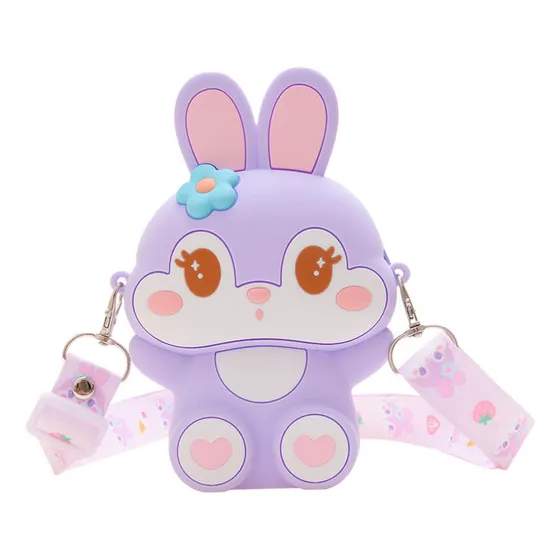 Bolso Morral Silicona Conejita Stella Regalo Niñas
