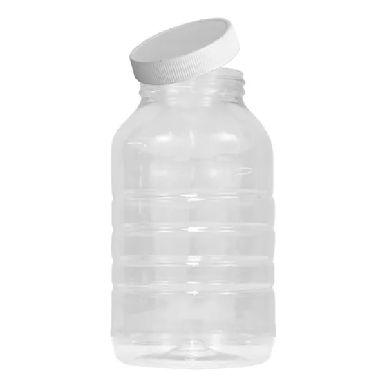Envase Frasco Pet Bocón 992cc Con Tapa Plástica