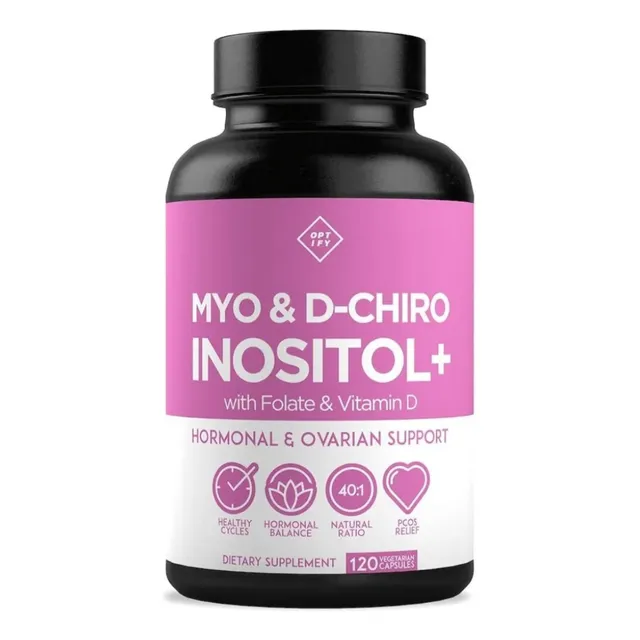 Myo & D-chiro Inositol C/ Folato Y Vitamina D De120 Cápsulas