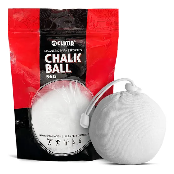Magnésio Bola Chalk Ball 56g Refil Crossfit Escalada 4climb