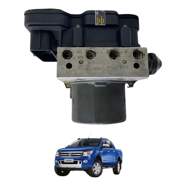 Modulo Central Freio Abs Ford Ranger 2012 A 2018 Ab312c219be