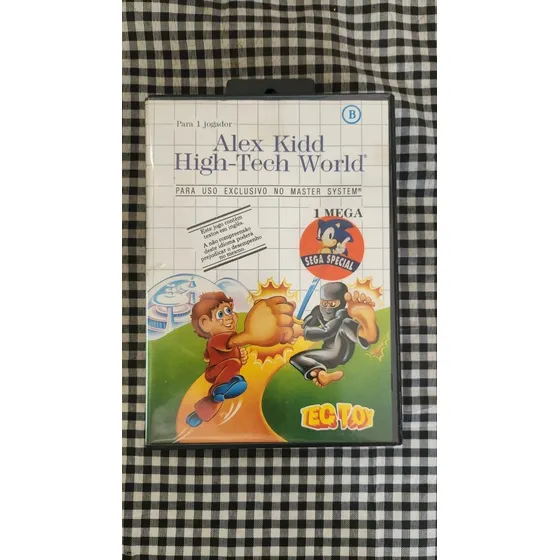 Alex Kidd High Tech World Master System  Original 