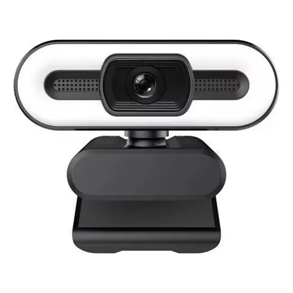 Web Cam 2k Con Led Ideal Streaming Live Contenido Usb