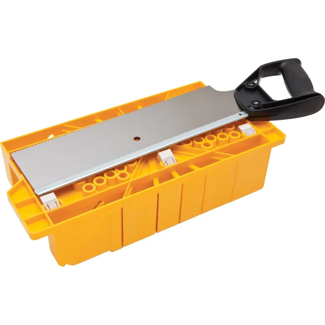 Caja De Inglete Con Serrucho Stanley 2pzas