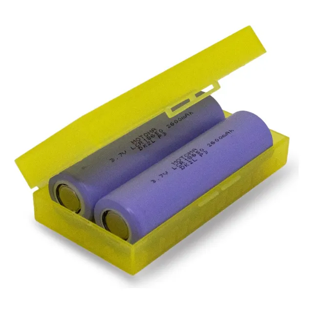 Pila Recargable 18650 Motoma 2600mah Caja X 2 Unids