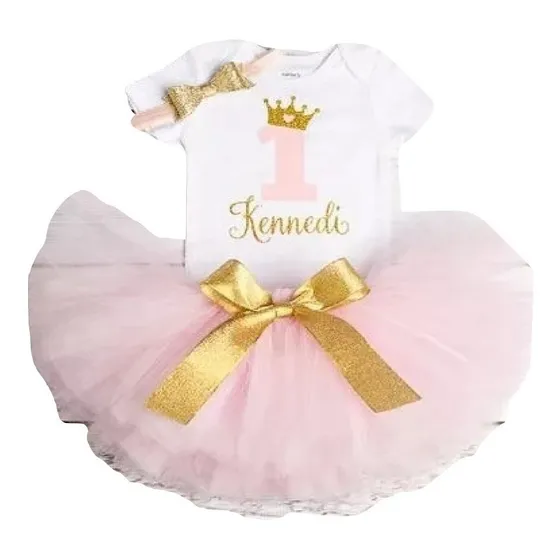 Vestido Body + Tutu Simple Personalizado Sámano 