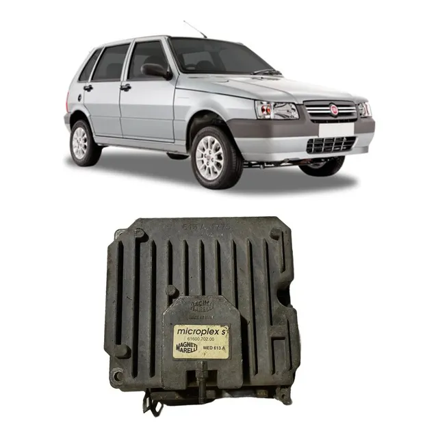 Módulo De Injeção Fiat Uno 1.0 8v 61600.702.00 Med613a 91/99