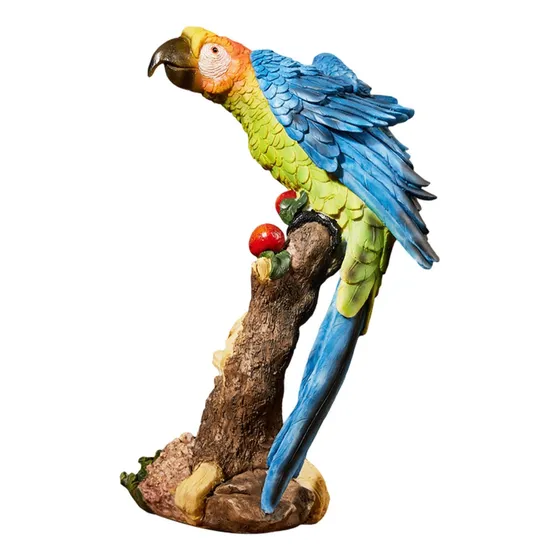 Estatua Loro Escultura Animal Decoracion Hogar Estatuilla