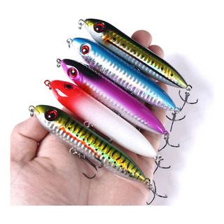 Paquete 5 Paseantes Lances Largos Pesca Estero Mar Pargo Color Variado Paquete 5 Paseantes Lances Largos Pesca Estero Mar Pargo Color Variado