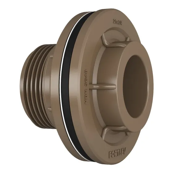 Adaptador Soldable C/ Anillo P/ Tanque De Agua 60mm X 2 