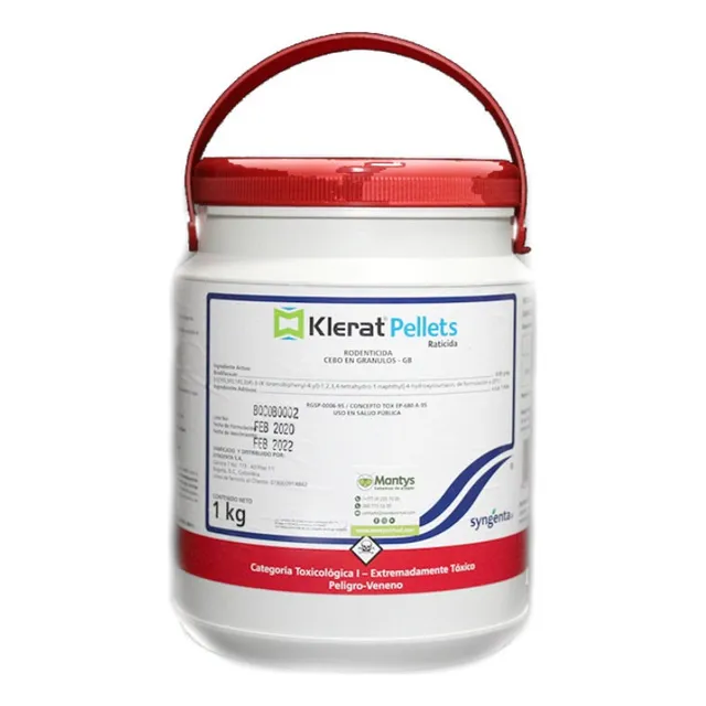 Veneno Para Ratas Y Ratones Klerat - Unidad A $1942
