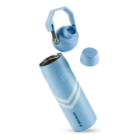 Garrafa Térmica Aerolight F.flow Cornflower Stanley 710ml Cornflower Chevron Lisa