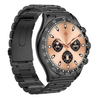 Reloj Smart Watch Para Hombre, Redondo, Negro, Elegante Reloj Smart Watch Para Hombre, Redondo, Negro, Elegante