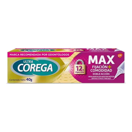 COREGA CREMA MAX FIJACION & SELLADO 40G