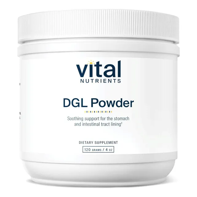 Regaliz Deglicirrizado En Polvo Vital Nutrients 120 Gr Sin Sabor