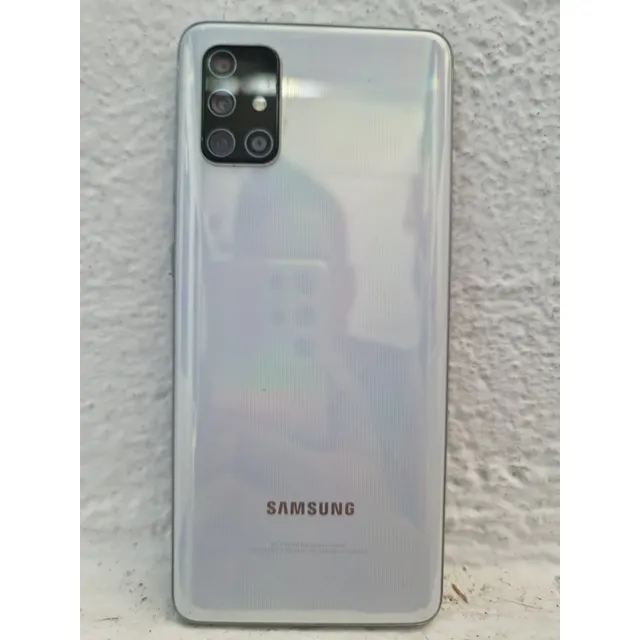 Celular Samsung Galaxy A71 Blanco Dual Sim 6gb De Ram 128gb 