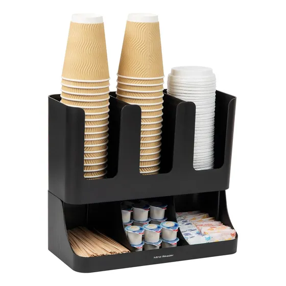 Dispensador De Vasos Organizador De Salsas Y Condimentos   