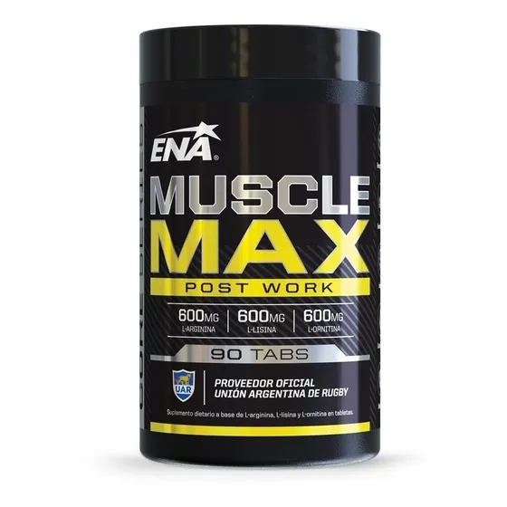 Muscle Max Ena X 90 Tabs Arginina Ornitina