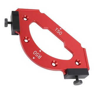 Modelo De Roteador Round Corner Radius Jig R50 Alumínio Modelo De Roteador Round Corner Radius Jig R50 Alumínio