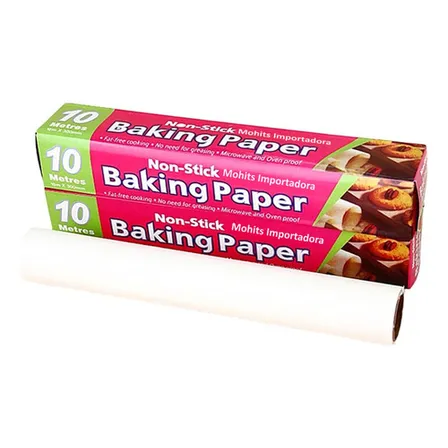 Rollo De Papel Mantequilla Papel Para Hornear Papel De 10mts