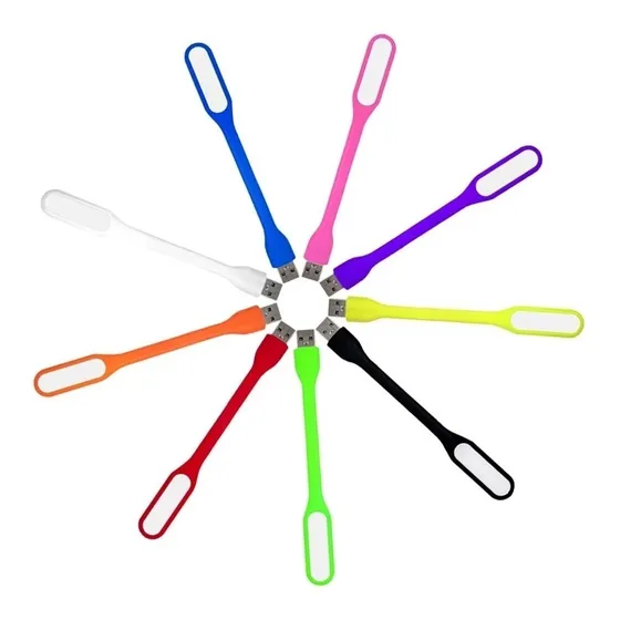 Lampara Led Usb Flexible Laptop Linterna Luz Powerbank