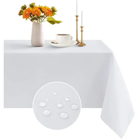 Mantel Rectangular De 2 X 1.50 Mts. Anti Manchas 