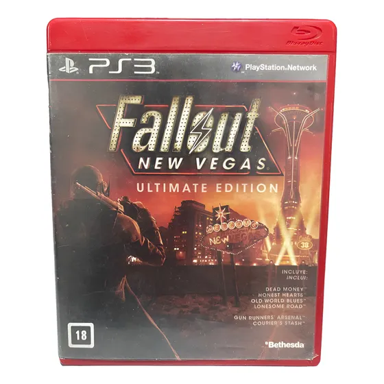 Jogo Ps3 Fallout New Vegas Ultimate Edition Físico Original
