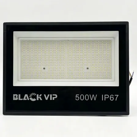 Refletor Led Black Vip 600w Super Potente Ip67 60000 Lumens Preto 500w