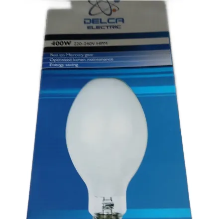 Bombillo Ovoide 400 Mercurio Rosca E-40 Delca Oferta Cajas