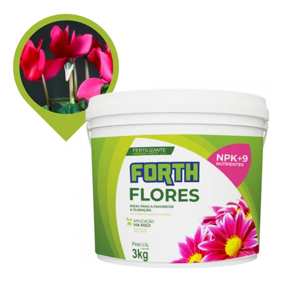Adubo Fertilizante Flores Para Ciclame Cyclamen