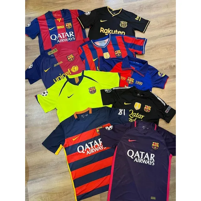 Camiseta / Franela Barcelona Retro Muchos Modelos