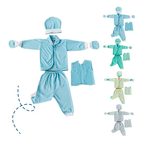 25 Pç Roupa De Bebe Recem Nascido Conjunto Pagao Bebe Mijão 