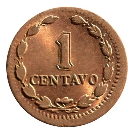 Moneda Argentina 1 Centavo 1944 De Cobre. Sin Circular