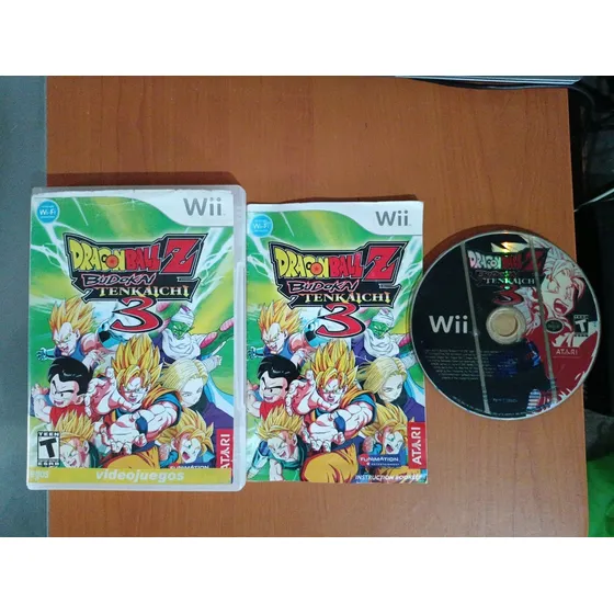 Dragon Ball Z Budokai Tenkaichi 3 Wii Completo