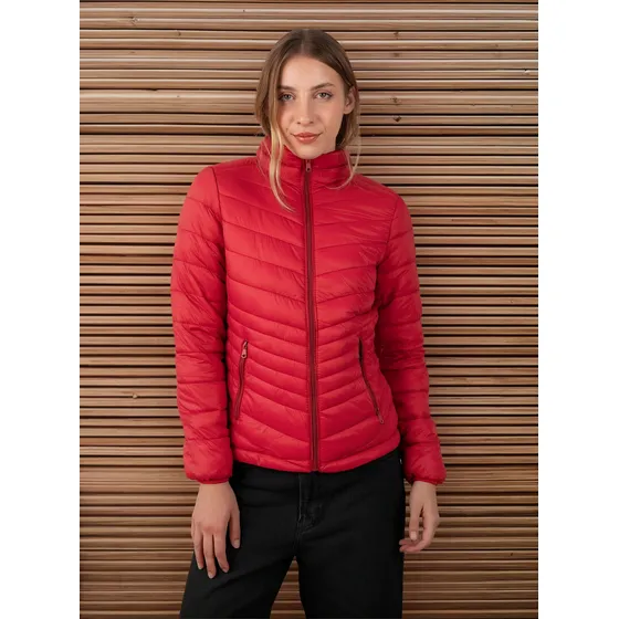 Campera Mujer Inflada Rollito Sire Liviana Abrigada Invierno