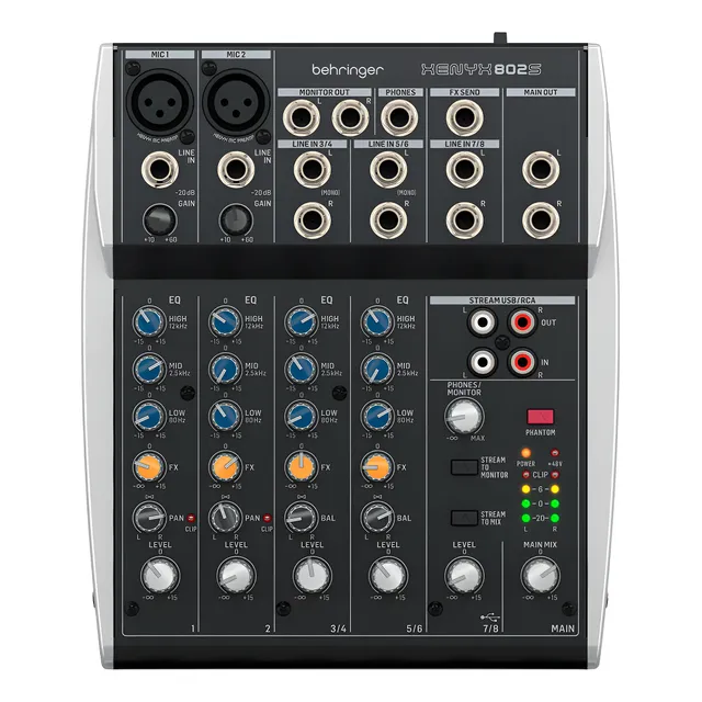 Mixer Behringer 802 Consola Pasiva Mezclador Xenyx 802