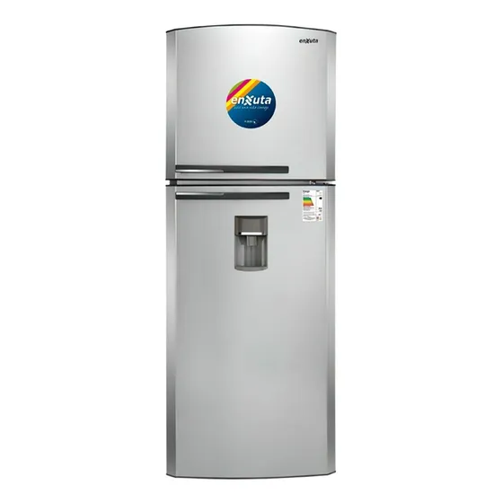Heladera Enxuta Renx24400di 390 Lts Inox Gtia Of