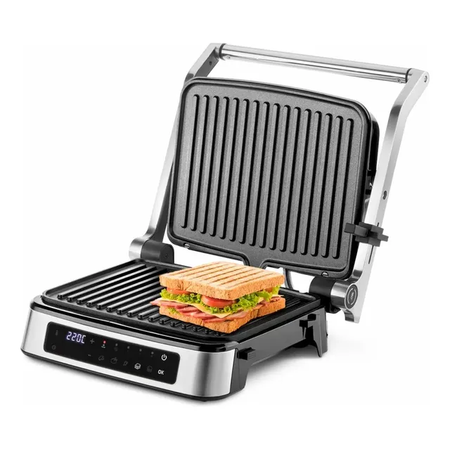 Grill Digital Ufesa Everest Color Gris