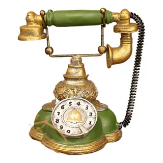 Decoración De Teléfono Antigua, Nostálgica, Retro Decoración De Teléfono Antigua, Nostálgica, Retro