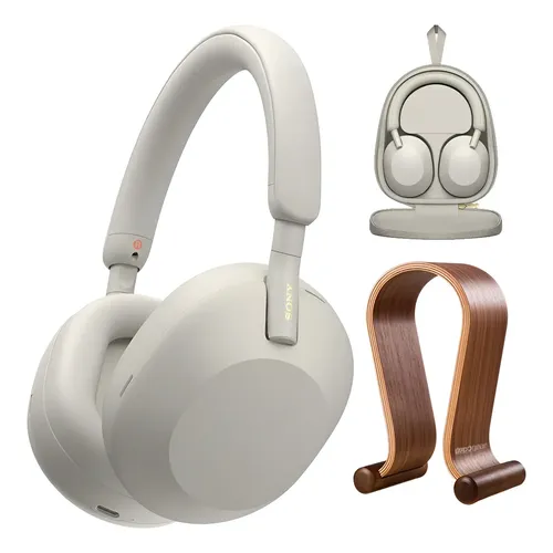 Wh-100Xm5 プラチナシルバー Sony WH-1000XM5 Sem Fio com Cancelamento de Ruídos Platinum Silver