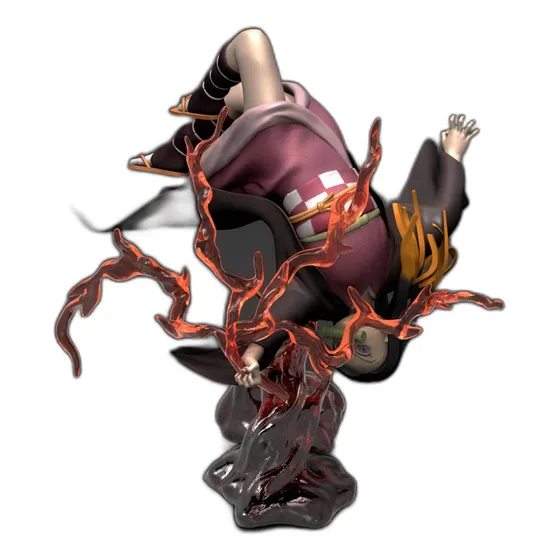 Encantadora Figura De Kamado Nezuko Para Tu Colección
