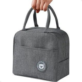 Bolsa Térmica Para Marmita Marca Lorben - Cor Cinza Lancheira Compacta E Resistente, Conserva Alimentos Quentes Ou Frios, Ideal Para Academia, Escola, Passeios E Trabalho, Design Pråtico E Leve Bolsa Térmica Para Marmita Marca Lorben - Cor Cinza Lancheira Compacta E Resistente, Conserva Alimentos Quentes Ou Frios, Ideal Para Academia, Escola, Passeios E Trabalho, Design Pråtico E Leve