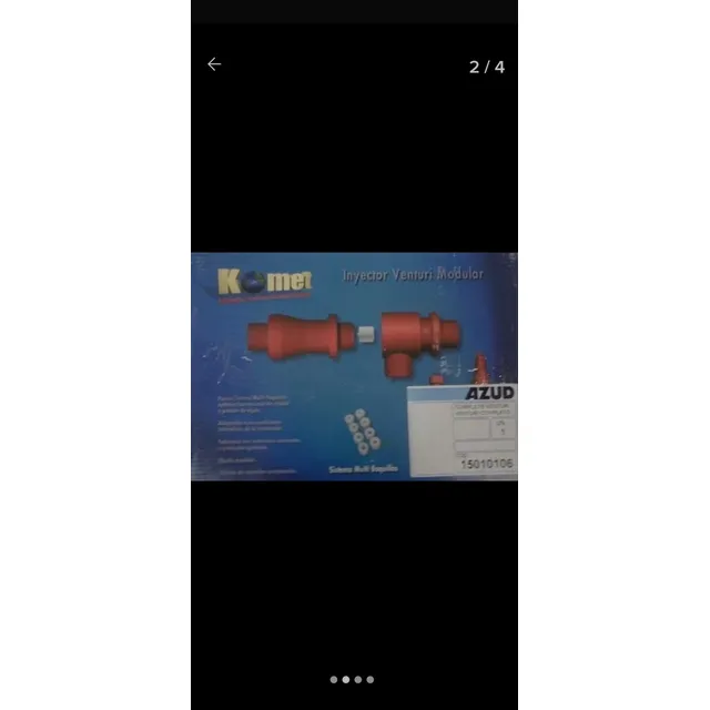 Inyector Modular Venturi Ideal Para Siembra Marca Komet