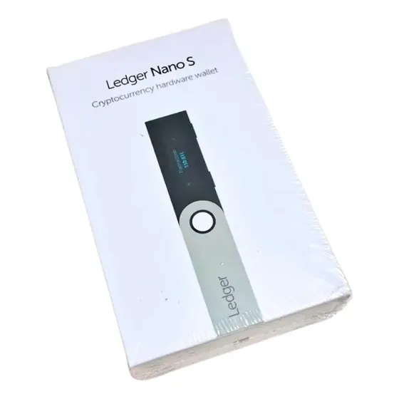 Ledger Nano S Carteira De Criptomoedas Preto