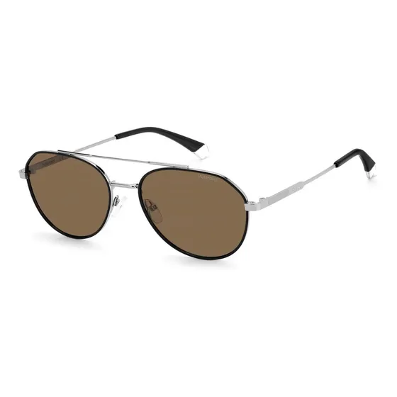 Lentes De Sol Polaroid Pld 4119/s/x 56/17/145 Negro Hombre