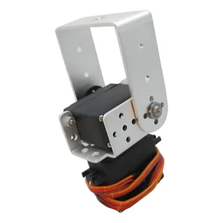 Schwarz Slope Arm 2 DOF Pan and Tilt mit MG995 Servos Sensor Mount Kit für Roboter Schwarz Slope Arm 2 DOF Pan and Tilt mit MG995 Servos Sensor Mount Kit für Roboter