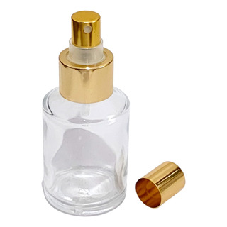 Porta Perfume Vidro Liso 60ml Com Válvula Spray Porta Perfume Vidro Liso 60ml Com Válvula Spray